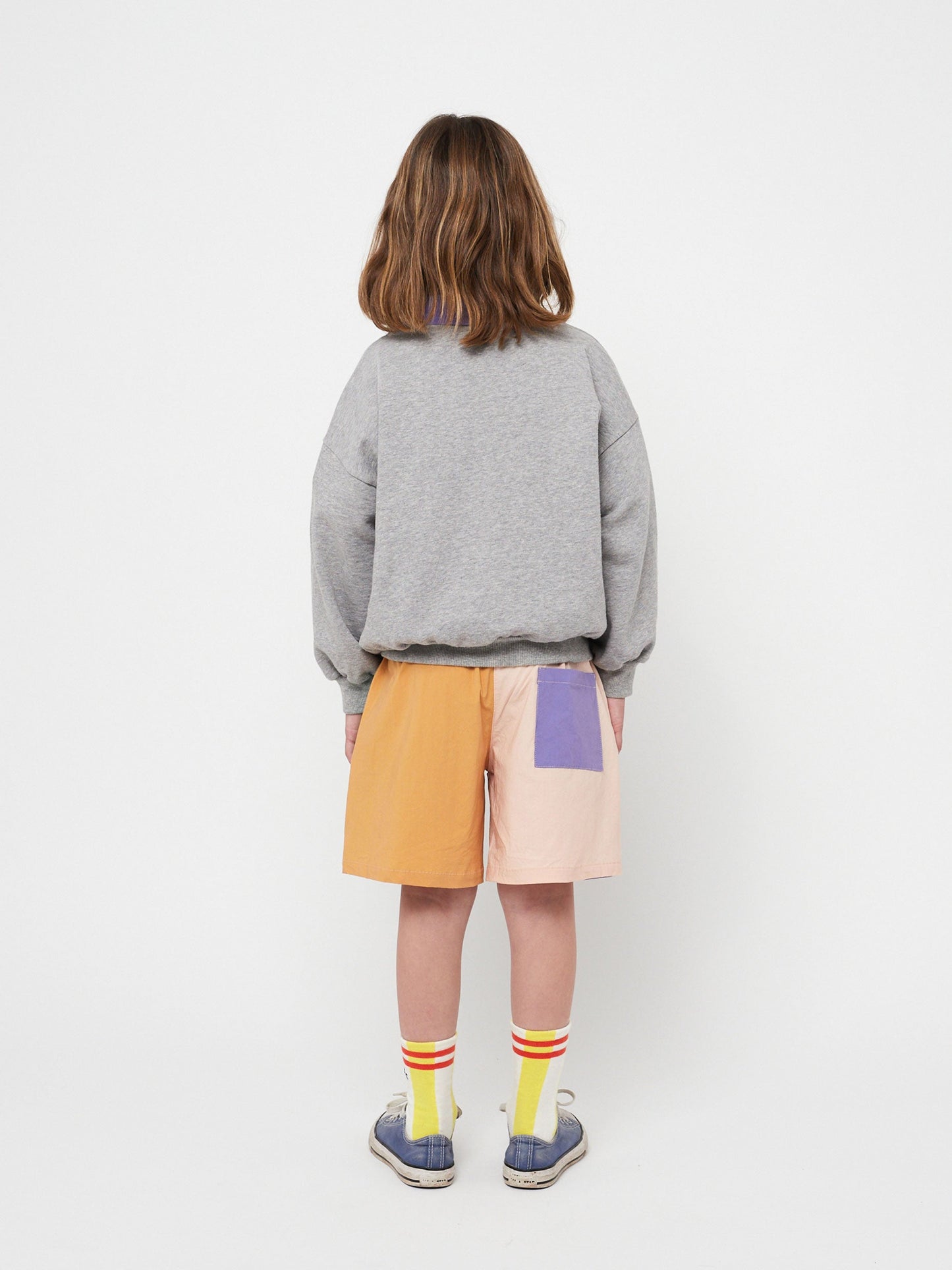 Bobo choses multicolor grey sweatshirt