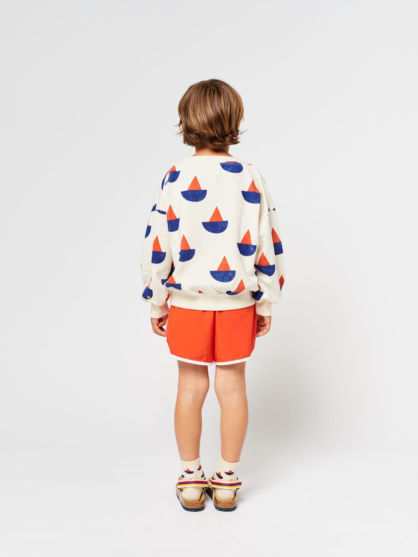 Sailboat all over sweatshirt