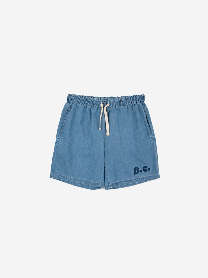 B.C light denim bermuda