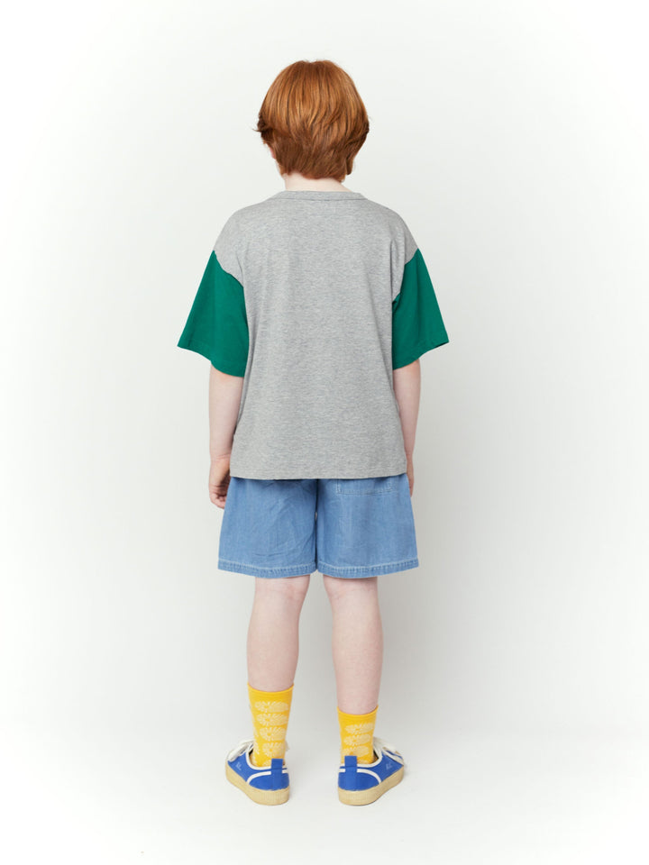 B.C light denim bermuda