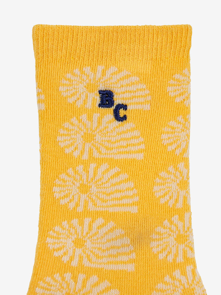 Seashell all over short socks