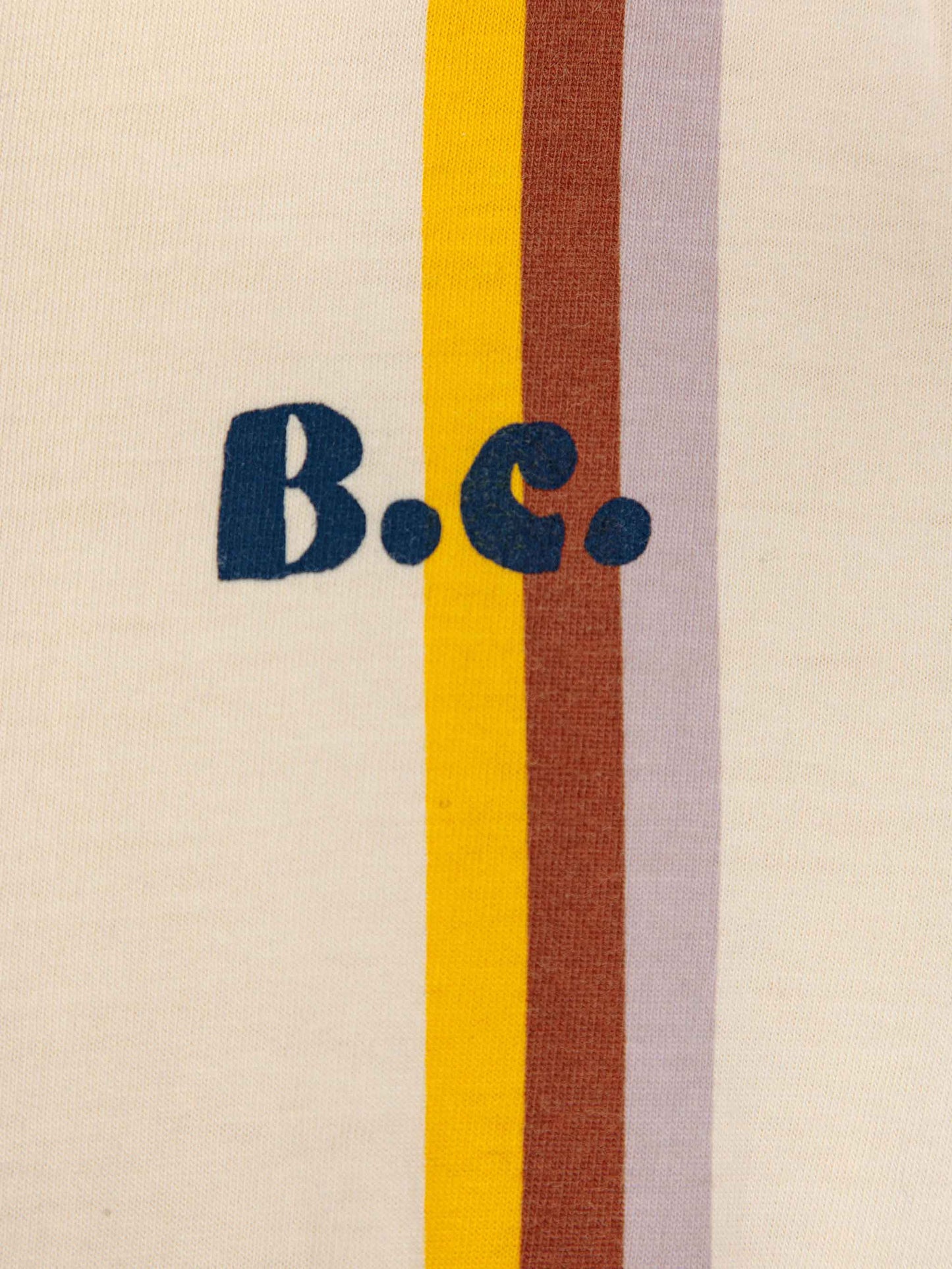 Multicolor vertical stripes overall