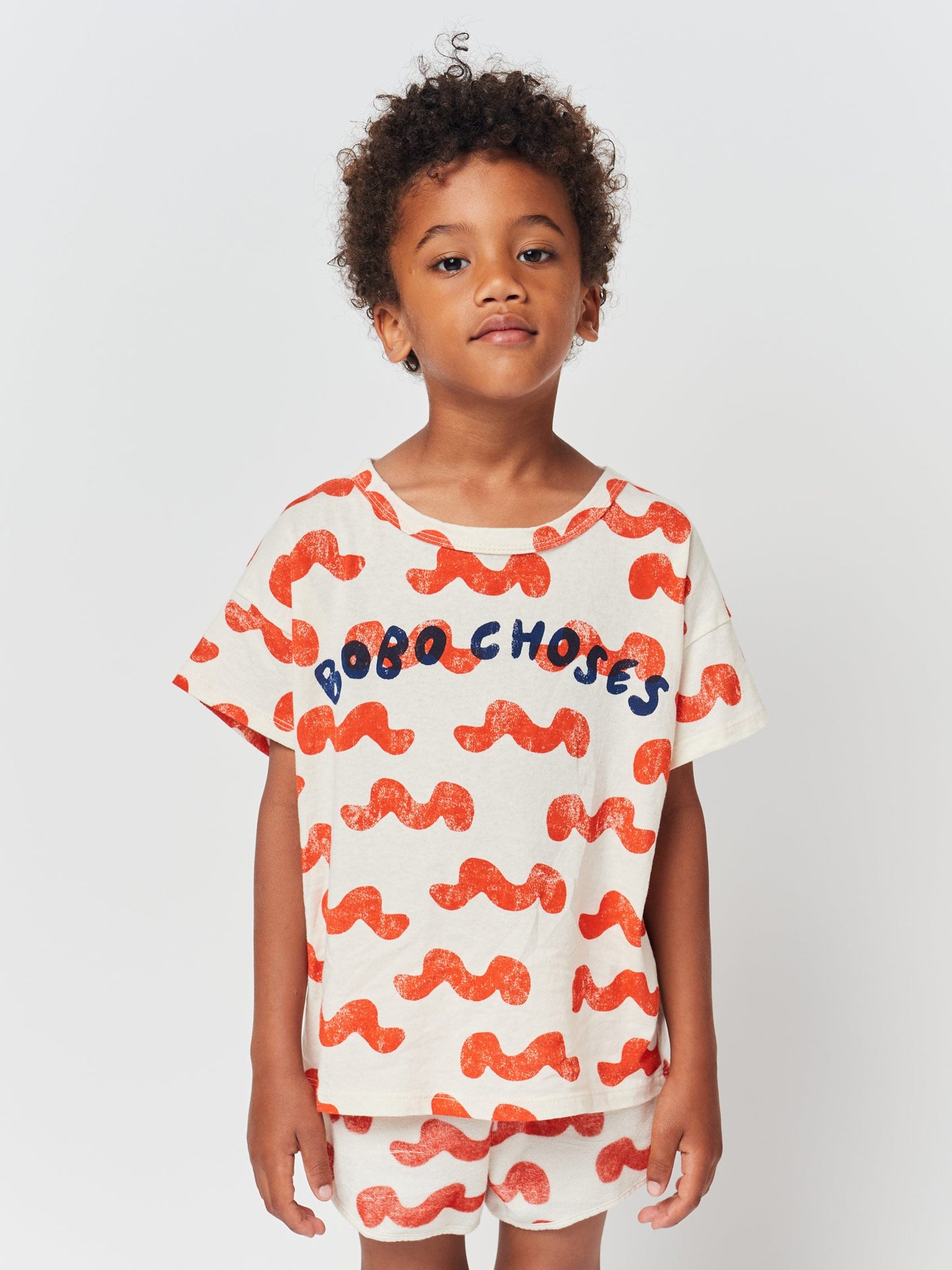 Waves all over T-shirt