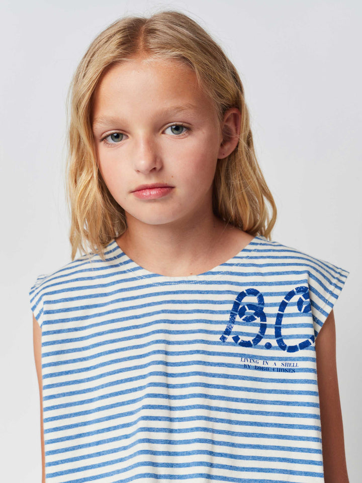Blue Stripes tank top