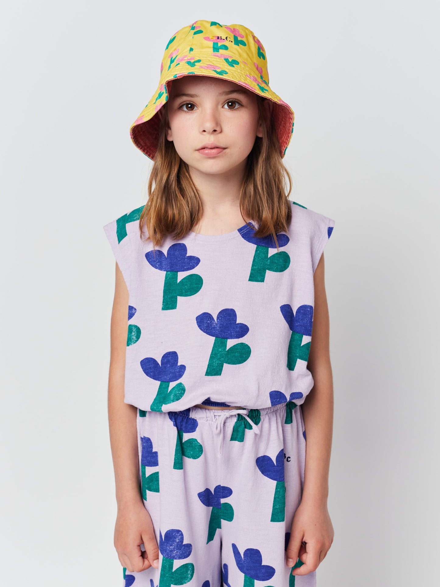 Sea Flower all over tank top