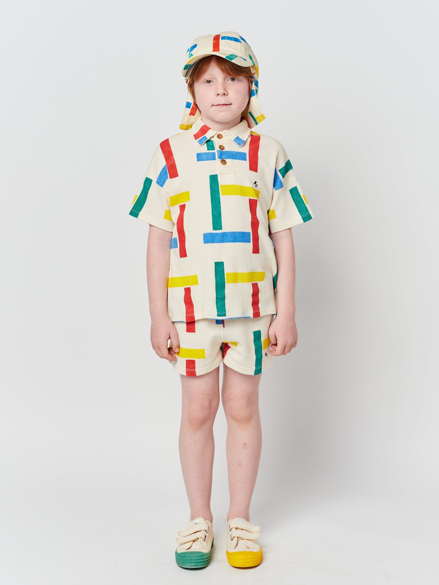 Multicolor Beacons all over polo