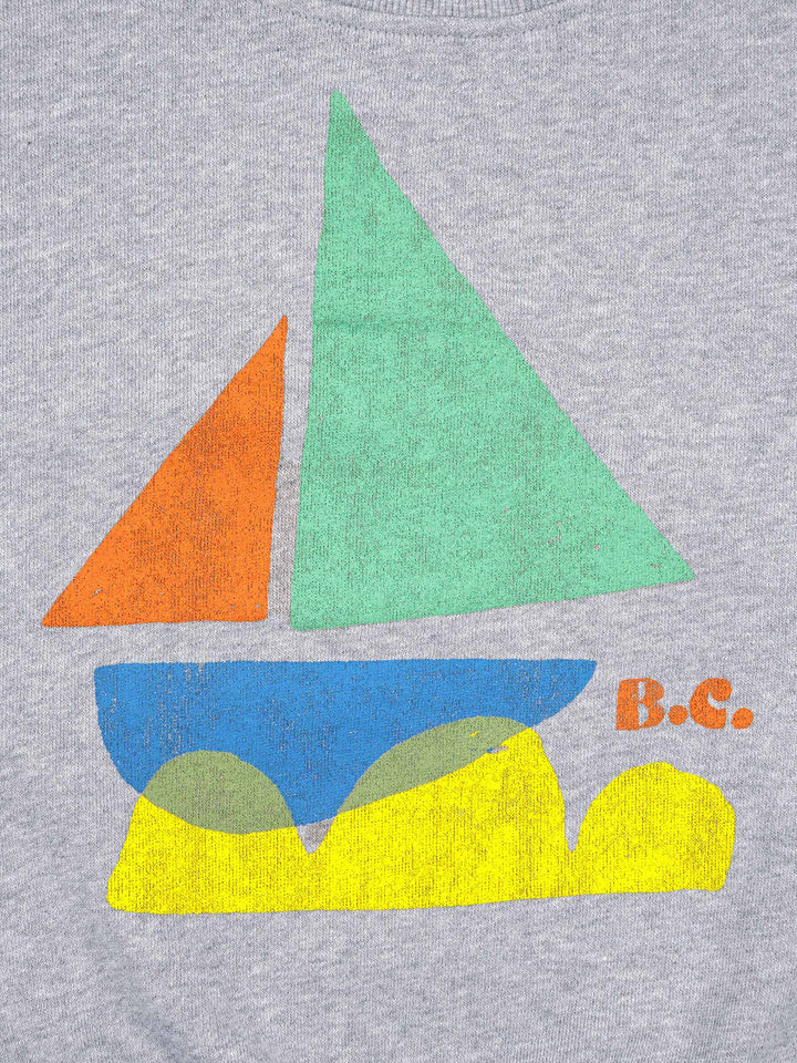 Multicolor Sail Boat sweatshirt