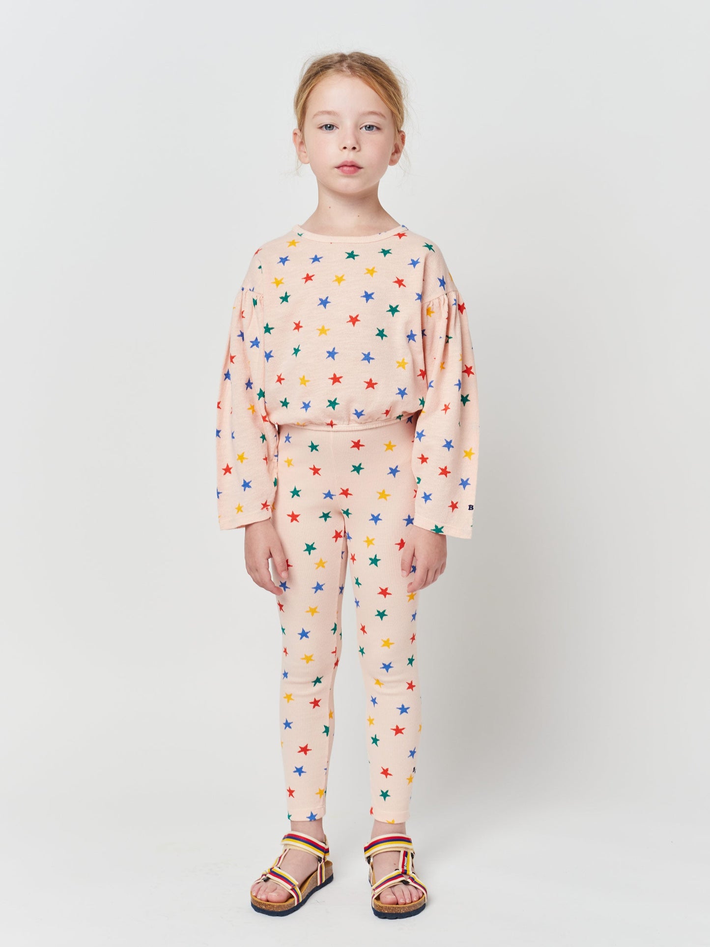 Multicolor Stars all over leggings