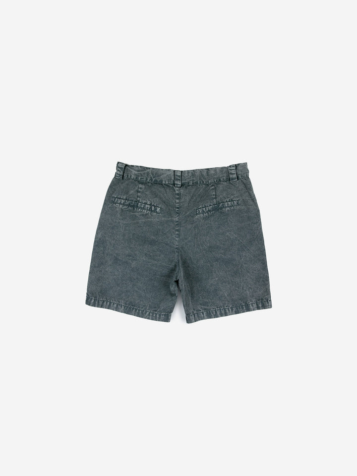 Geometric Color Block woven bermuda shorts