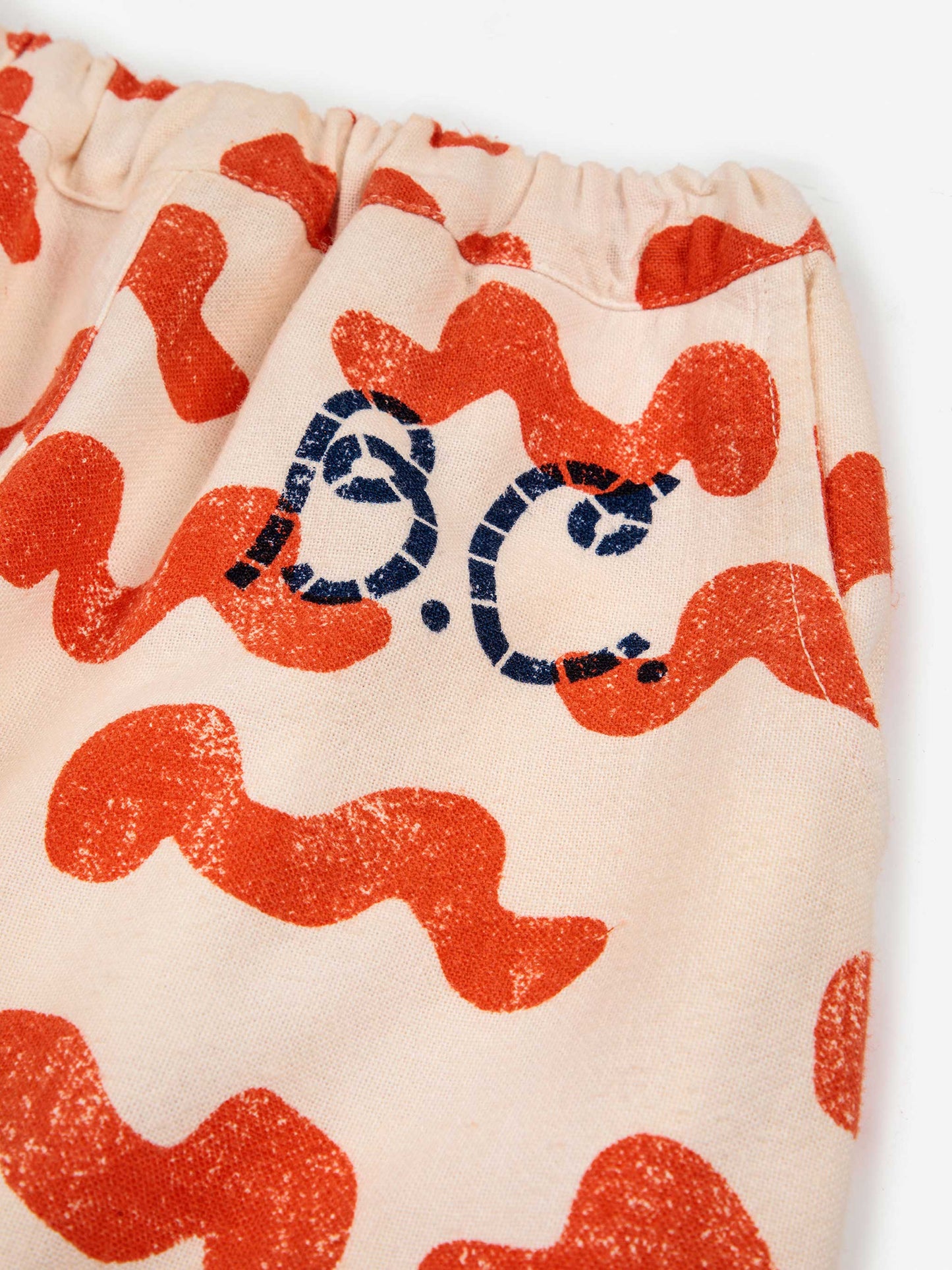 Waves all over woven pants