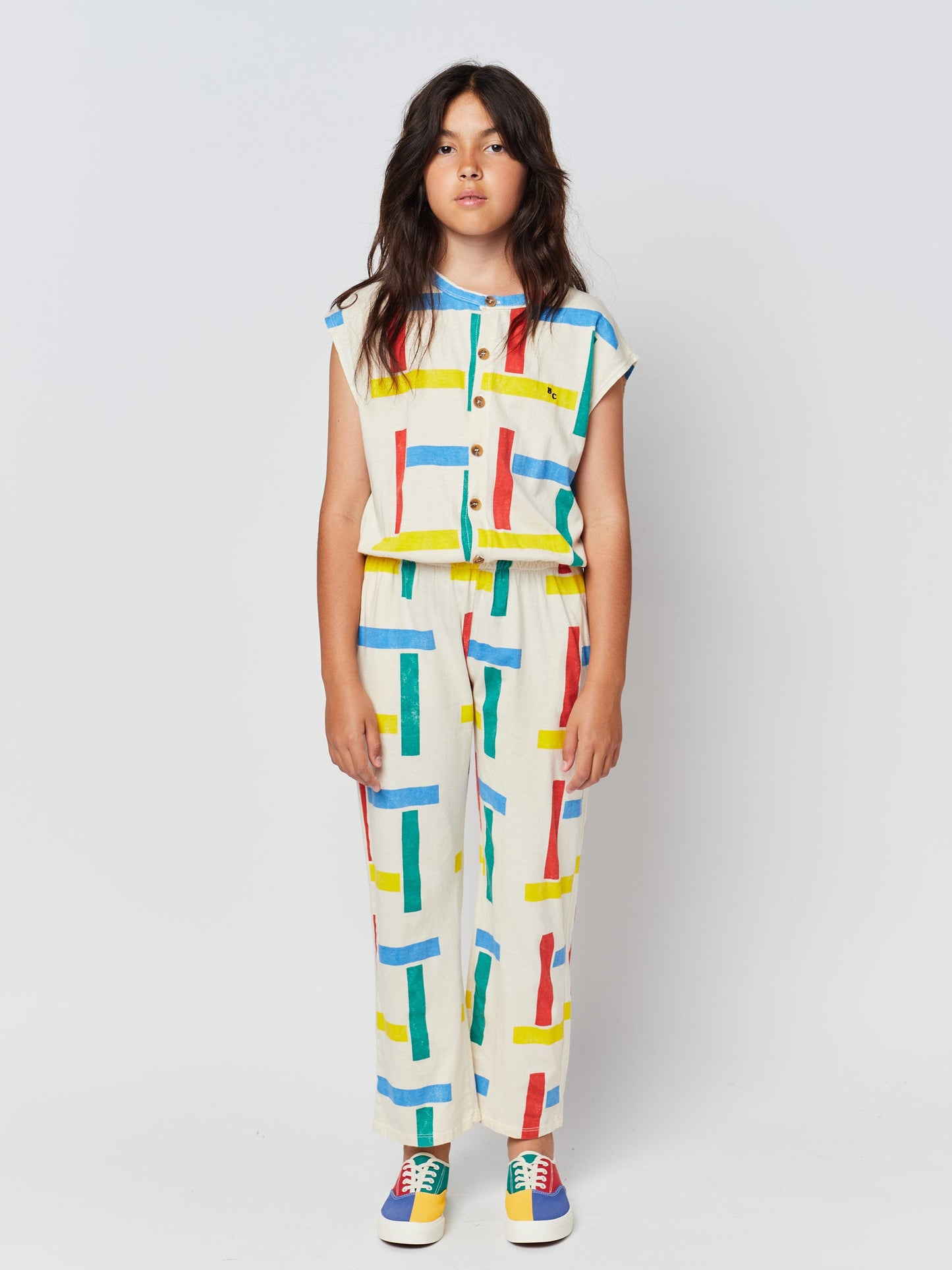 Multicolor Beacon all over overall