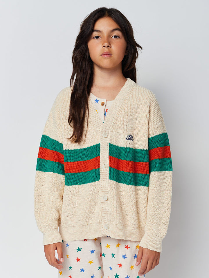 Stripes cardigan