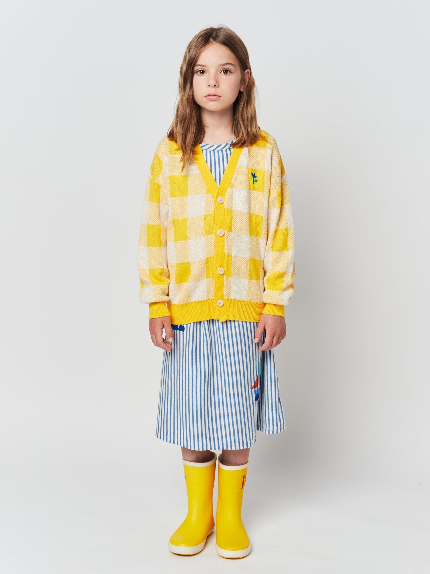 Vichy cardigan