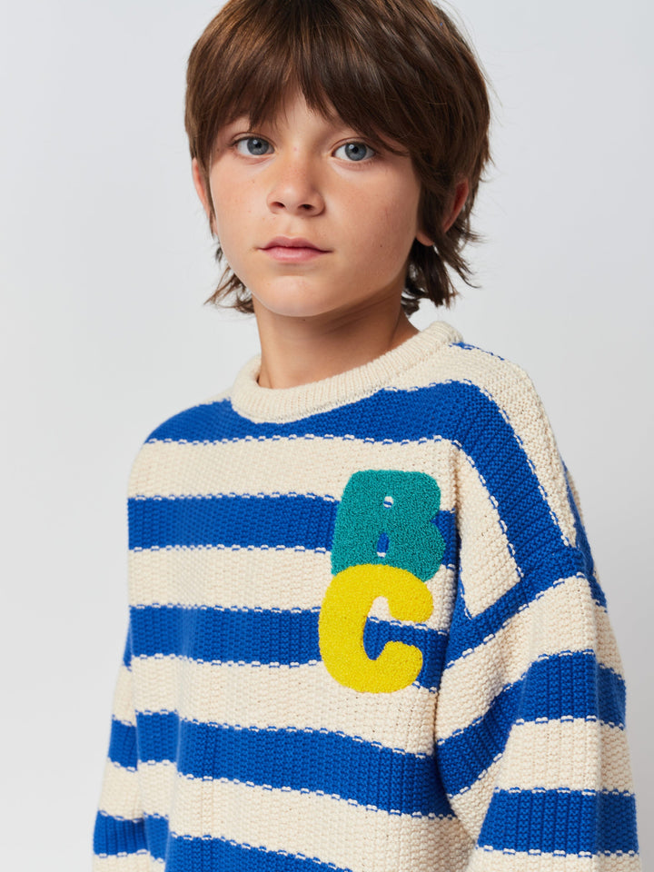 Blue stripes jumper