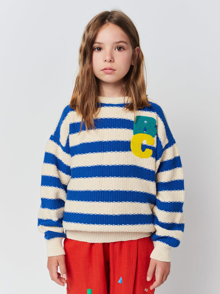 Blue stripes jumper