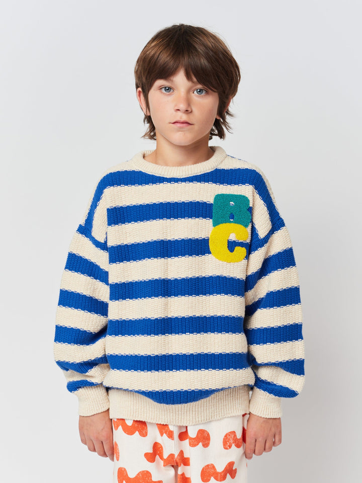Blue stripes jumper