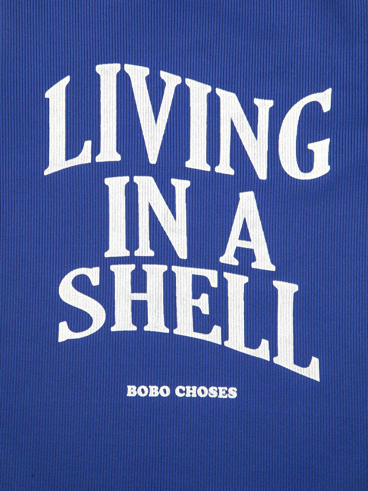Linving in a Shell swim T-shirt