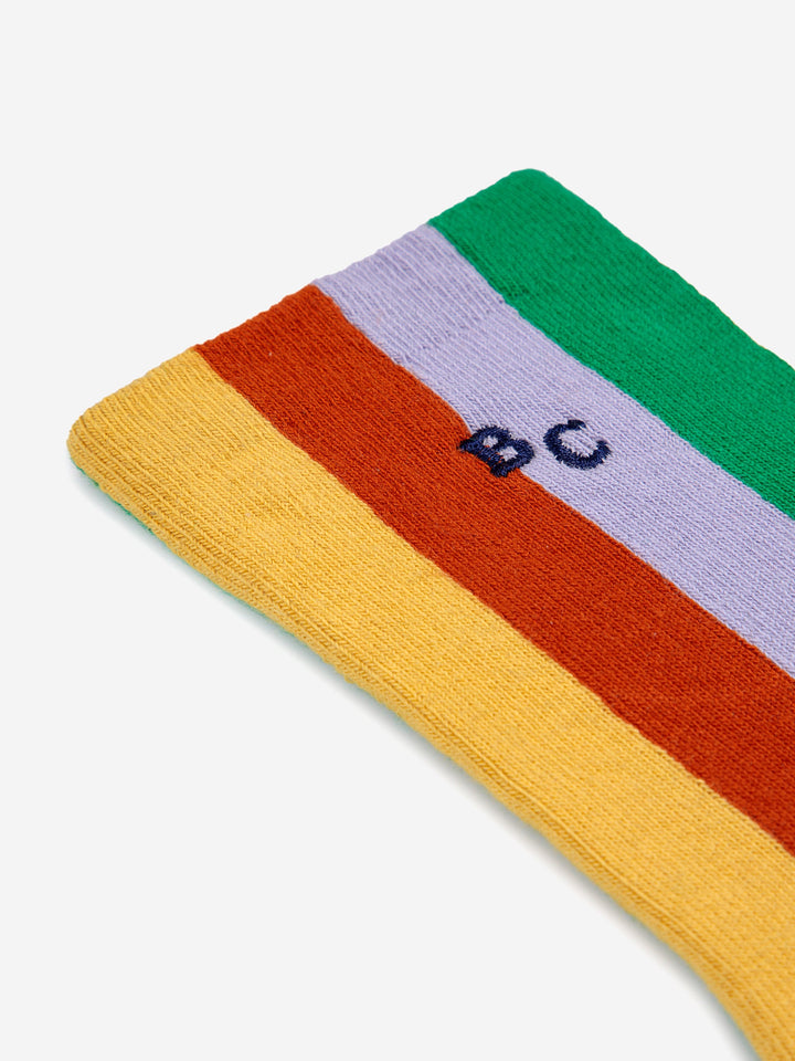 Color Stripes long socks