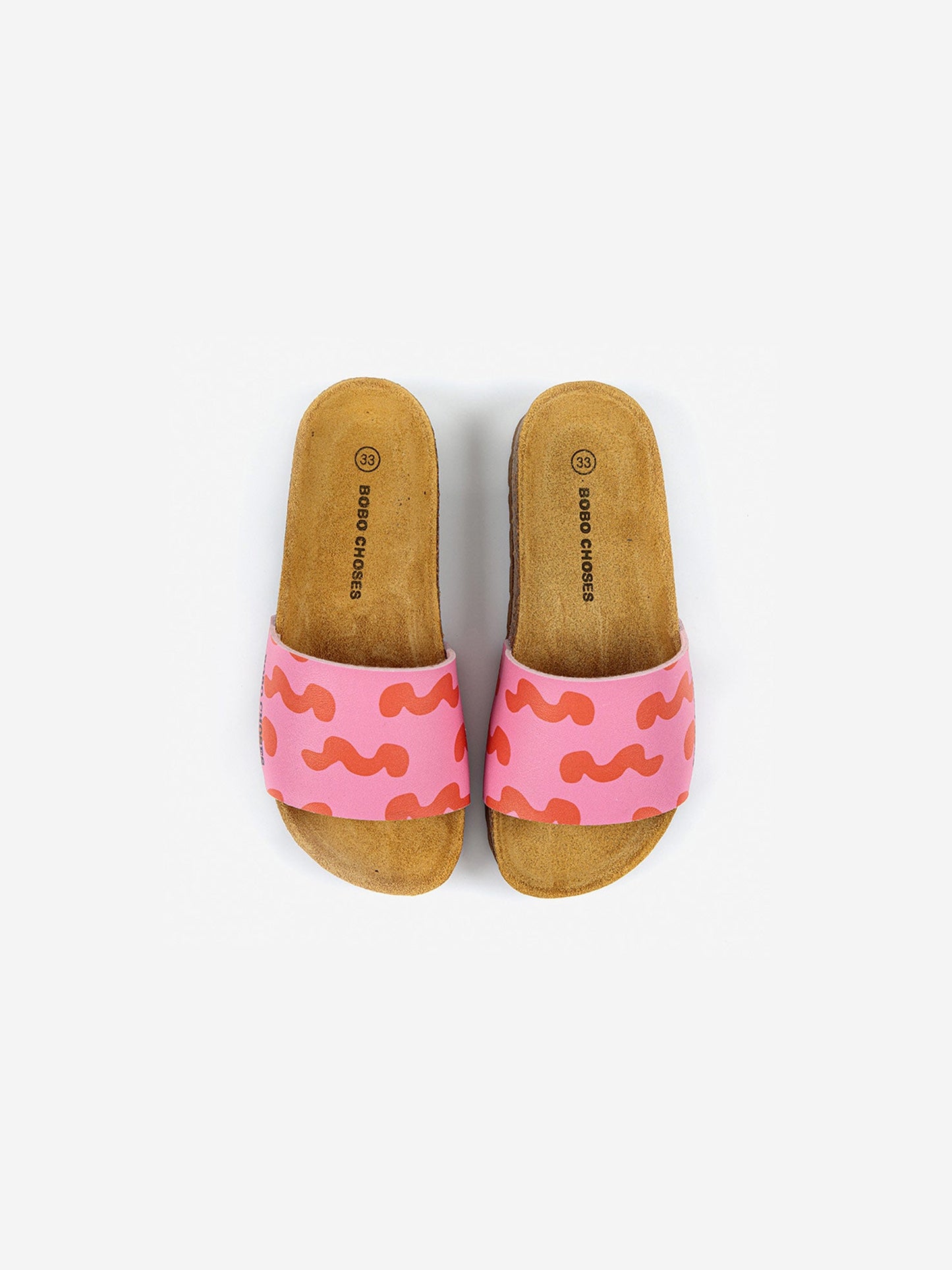 Waves all over sandals
