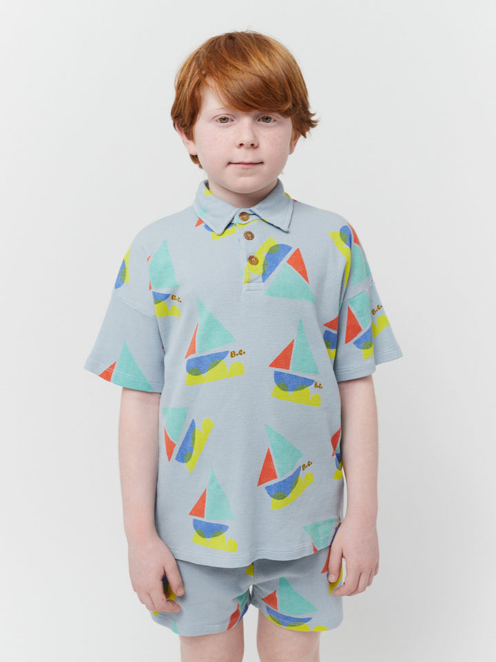 Sailing boat all over short